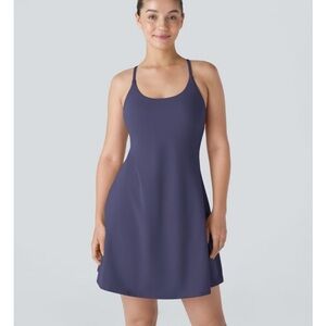 Halara Softlyzero™ Plush Athletic Dress, New with Tags in Peacoat
